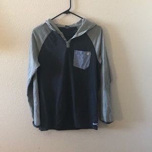 Volcom long sleeve hooded shirt